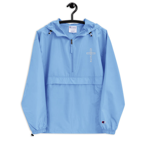 Cross Faith Christian Jacket Packable Embroidered