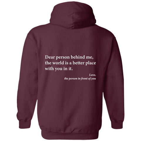 Dear Person Behind Me Hoodie