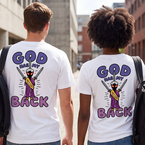 God Has My Back Christian T-Shirt