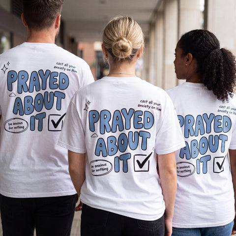 Prayed About It Christian T-Shirt