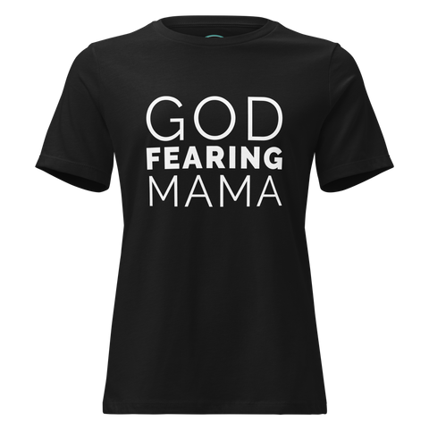 God Fearing Mama T-Shirt Mother's Day And Christian T-Shirt