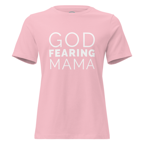 God Fearing Mama T-Shirt Mother's Day And Christian T-Shirt