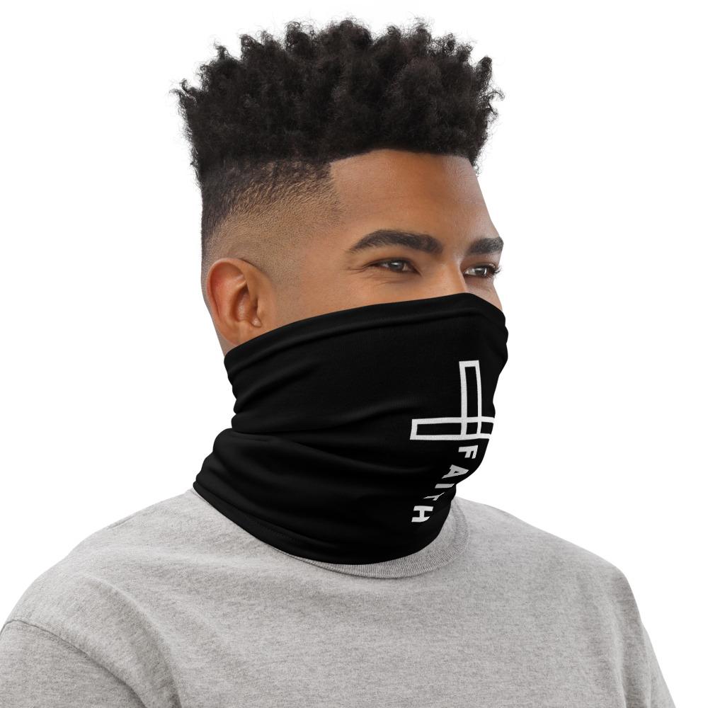 Cross Faith Cloth Mask Neck Gaiter EternalChristianTees 