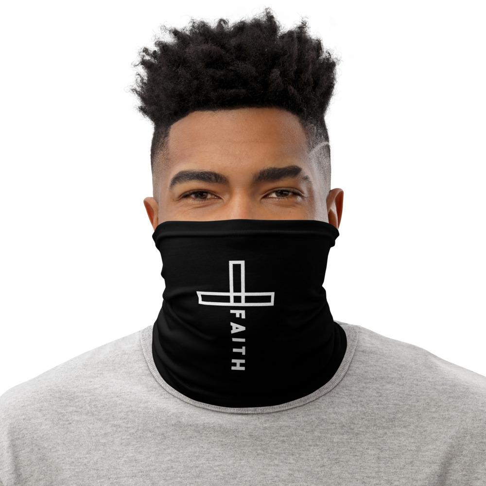 Cross Faith Cloth Mask Neck Gaiter EternalChristianTees 