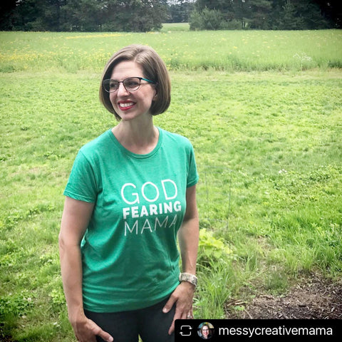 God Fearing Mama T-Shirt Mother's Day And Christian T-Shirt EternalChristianTees 