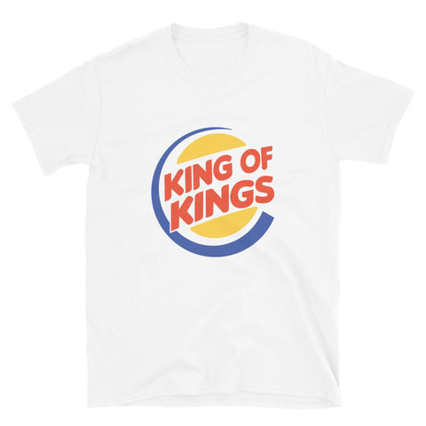 King of Kings T-Shirt Christian Tee EternalChristianTees White S 