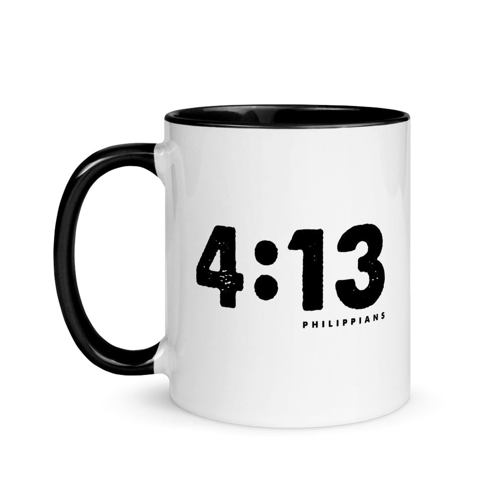 Philippians Mug with Color Inside EternalChristianTees 