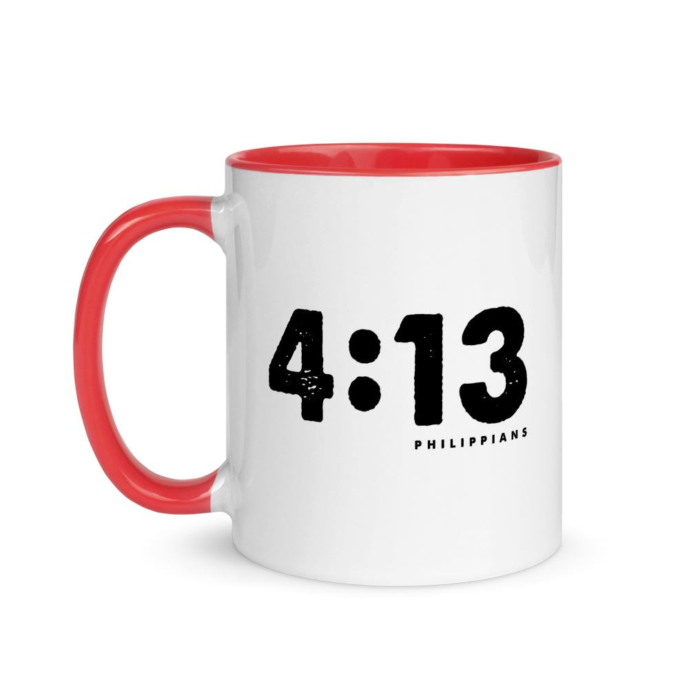 Philippians Mug with Color Inside EternalChristianTees 