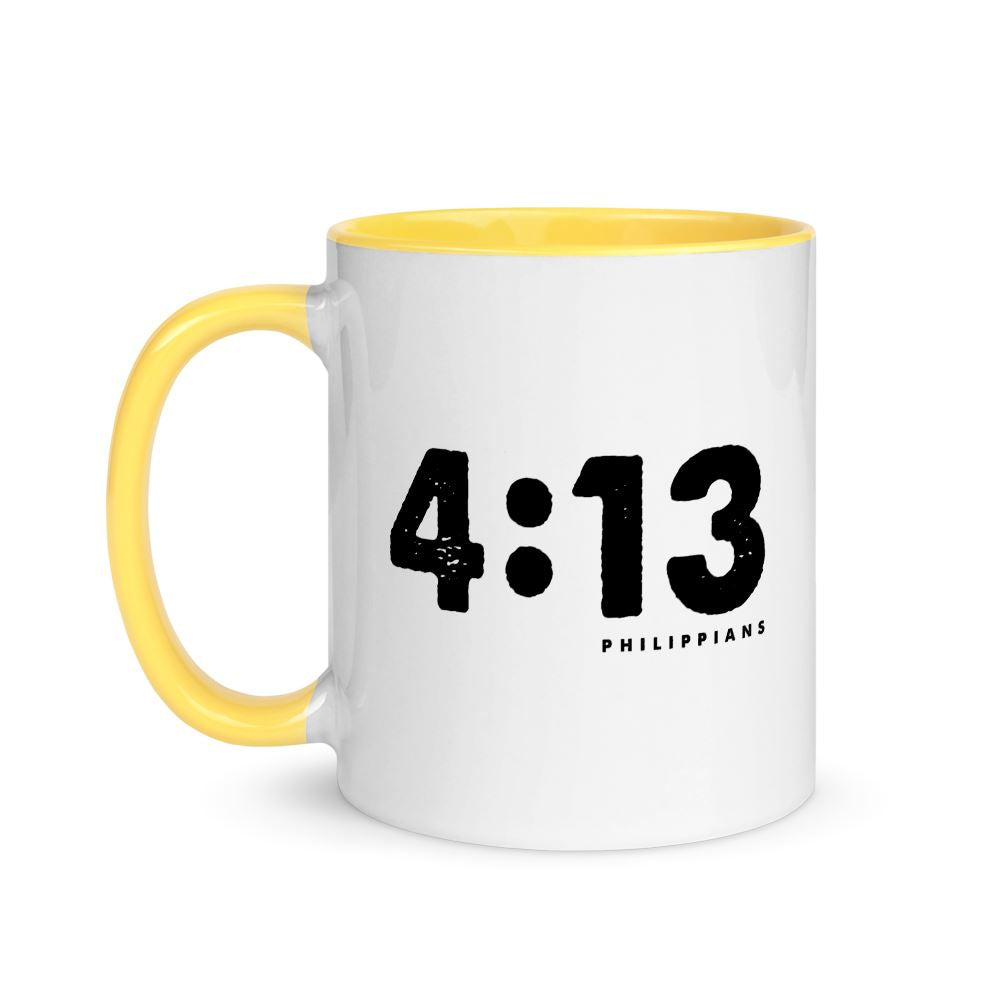 Philippians Mug with Color Inside EternalChristianTees 