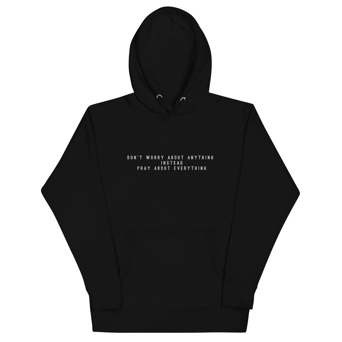 Christian Philippians 4:6 Hoodie Don't Worry About Anything Pullover