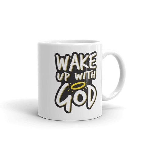 Wake Up With God Mug - Christian Mugs - Christian Gifts EternalChristianTees 11 