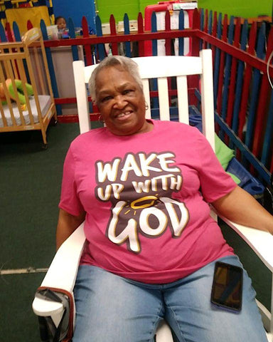 Wake Up With God T-Shirt EternalChristianTees 